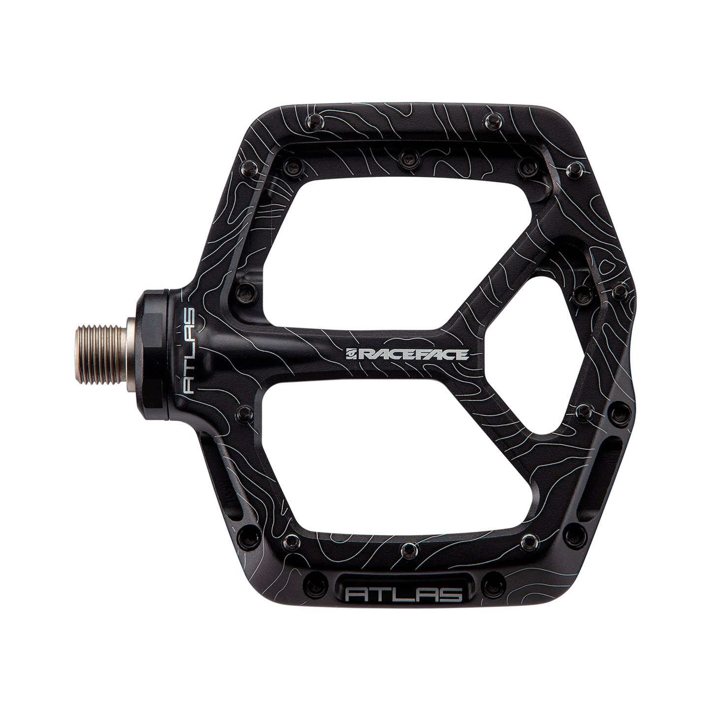 PEDALES ATLAS BLACK