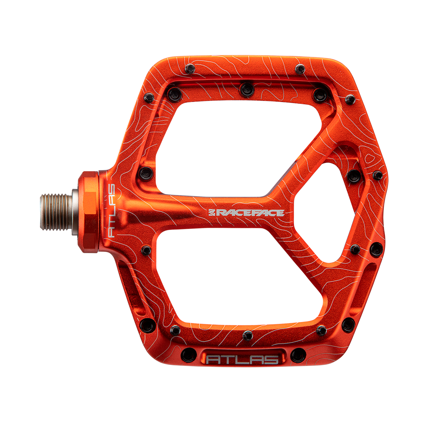 PEDALES ATLAS NARANJA