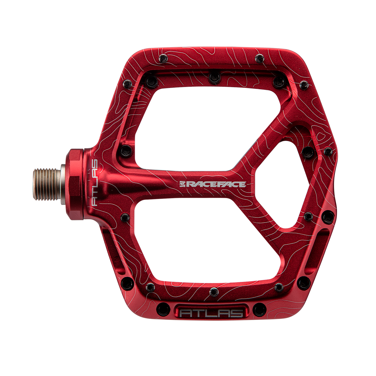 PEDALES ATLAS ROJO