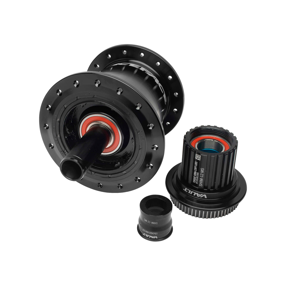 Vault J-Bend Hub - 32H NEGRO